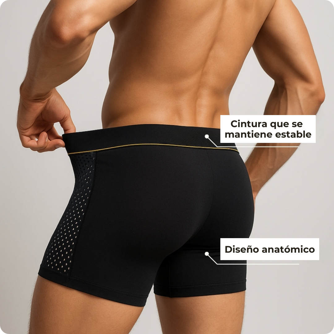BOXER DE FIBRA DE BAMBÚ PREMIUM - PACK 4X1 NOMAD